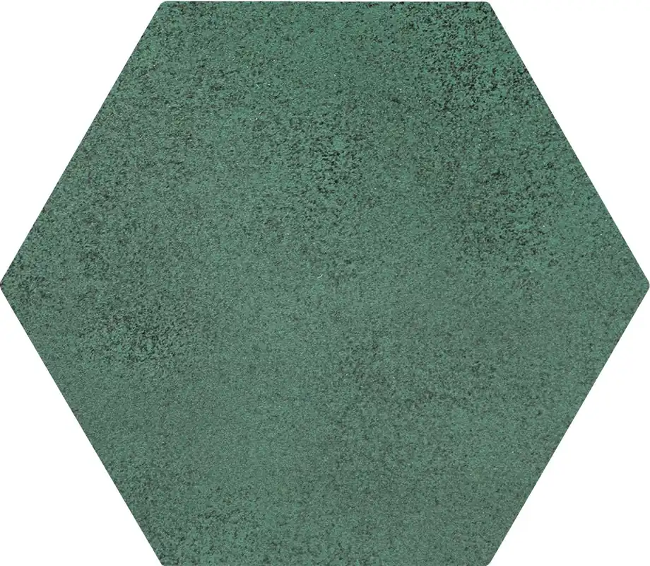 Koop Vandaag Burano hexagon green - obkládačka šestihran 12,5x11 zelená (6004475)