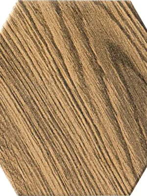 Burano hexagon wood - obkládačka šestihran 12,5x11 hnědá (6004477) Sleva