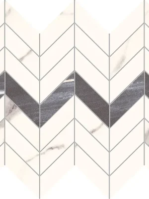 Bonella white mozaika scienna - obkládačka mozaika 29,8x24,6 bílá matná (6004203) Kupte Ještě Dnes