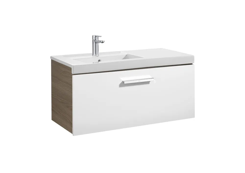 Horká Nabídka Prisma - skříňka pod umyvadla 90 cm, jasan/bílá (A856877322)