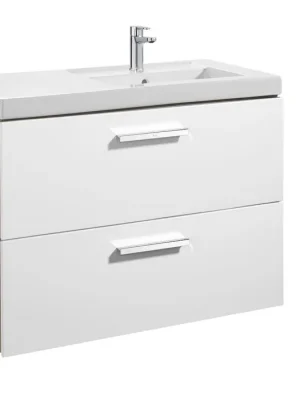 Veilige Betaling Prisma - skříňka pod umyvadla 90 cm, jasan/bílá (A856883322)