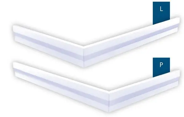 Bestel Nu Panel ke sprchové obdélníkové vaničce 100x75 pravý (GP10075 P)