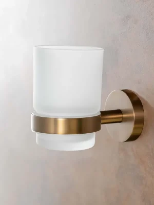 Express Levering Amber - držák sklenice, Coffee-Gold mat (155110012)