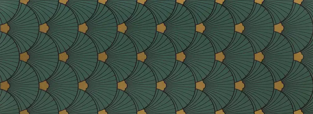 Op = Op Sophisticated green dekor scienny - obkládačka inzerto 32,8x89,8 zelená (6005183)