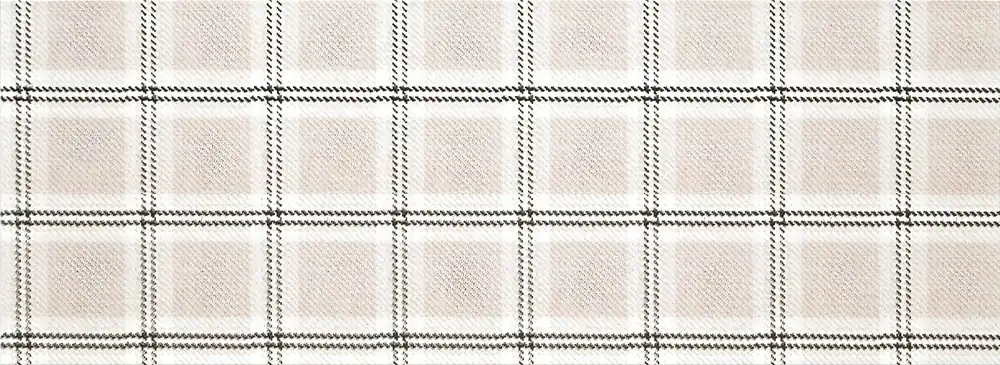 Timeless check dekor scienny - obkládačka inzerto 32,8x89,8 béžová (6005168) Nu Kopen