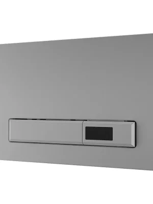 Cenově Výhodný SLW 02N - Automatický splachovač WC s elektronikou ALS do montážního rámu SLR 21, nerezové tlačítko, 24 V DC (04022)