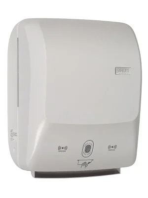 SLZN 85 - Automatický dávkovač papírových ručníků, bílý plast ABS (85850) Bezpečná Platba