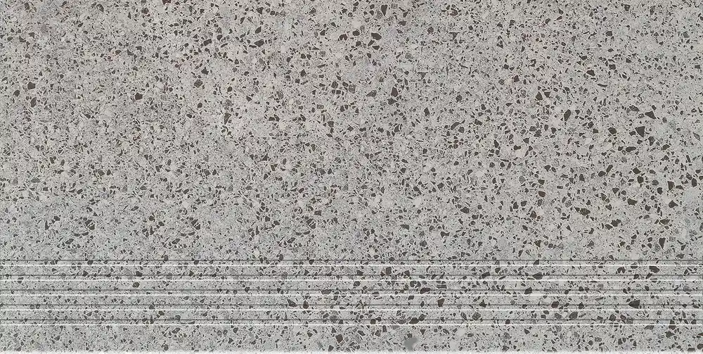 Favoriet Otis graphite mat - schodovka rektifikovaná 29,8x59,8 šedá matná (6004852)