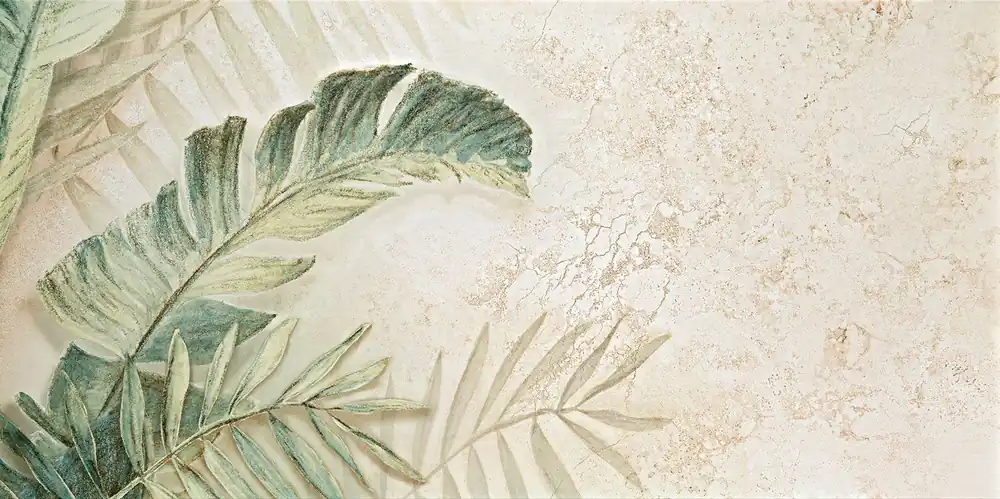 Korting Alabaster Shine elem.3 leaves B - obkládačka inzerto 59,8x119,8 (6004963)