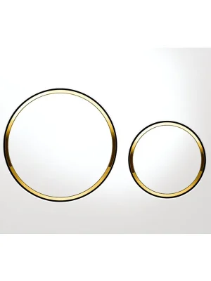 Oblíbený Ovládací tlačítko Sigma20, plast, bílá/zlatá (115.882.KK.1)
