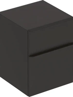 Boční skříňka Geberit Smyle Square, 2 zásuvky, šedá (500.357.JK.1) Korting