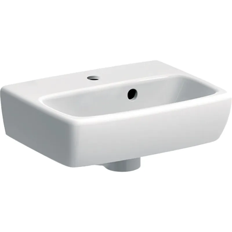 Umývátko Geberit Selnova Square s asymetrickým přepadem 36x28 (500.316.01.1) Betaalbaar