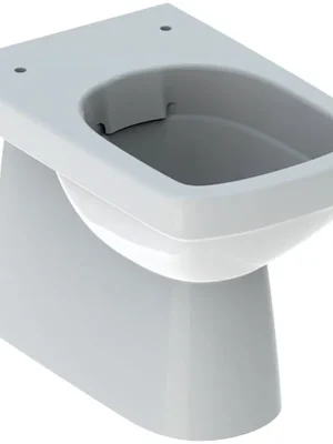 Betrouwbaar Stojící WC Geberit Selnova Square s hlubokým splachováním, vodorovný nebo svislý odpad, Rimfree, bez WC sedátka (500.153.01.1)
