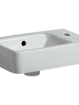 Umývátko Geberit Selnova Compact, zkrácené vyložení 40x25 (501.517.00.1) Aanbieding