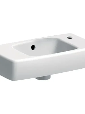 Umývátko Geberit Selnova Compact, zkrácené vyložení 45x25 (500.318.01.1) Lage Prijs