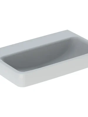 Umyvadlo Geberit Selnova Compact, bez otvoru pro baterii, bez přepadu 65x40 (501.893.00.1) Gratis Retour