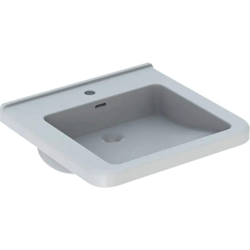 Flitsaanbieding Bezbariérové umyvadlo Geberit Selnova Comfort Square 55x52,5 (500.785.00.1)