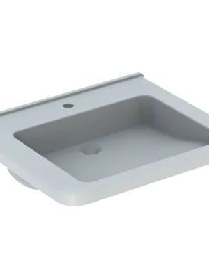 Levný Bezbariérové umyvadlo Geberit Selnova Comfort Square, bez přepadu 65x55 (500.789.01.1)