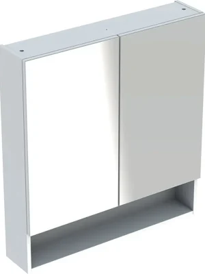 Zrcadlová skříňka Geberit Selnova Square 80x85, 2 dvířka, bílá (501.268.00.1) Aanbieding