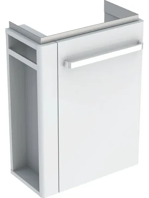 Kup Teď Skříňka pod umývátko Geberit Selnova Compact 45 cm, 1 dvířka pravá, bílá (501.496.00.1)