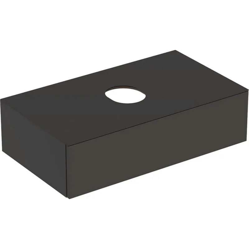 Direct Verzonden Skříňka pro umyvadlo na desku Geberit VariForm 90 cm, 1 zásuvka, šedá (501.166.00.1)