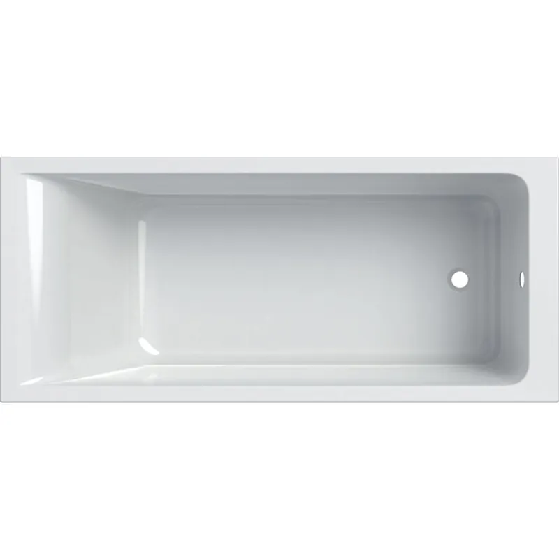 Značkový Obdélníková vana Geberit Selnova Square s nožičkami 170x75 (554.385.01.1)
