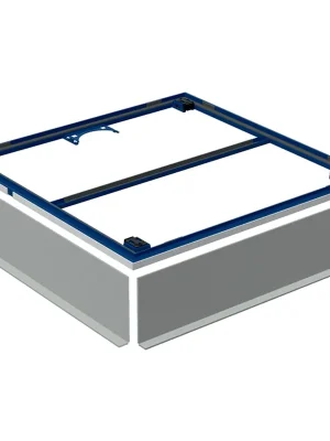 Instalační rám Geberit pro sprchovou vaničku Setaplano, 90x75 cm, pro 4 nohy (154.492.00.1) Akce