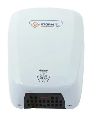 Jet Dryer Storm - vysoušeč rukou bílý kov (Jet Dryer Storm bílý kov) Premium