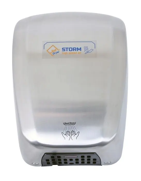 Jet Dryer Storm - vysoušeč rukou matný nerez (Jet Dryer Storm matný nerez) Dagaanbieding