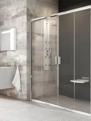 BLDP4 150 dveře posuvné, rám lesk/sklo transparent (0YVP0C00Z1) Must-Have