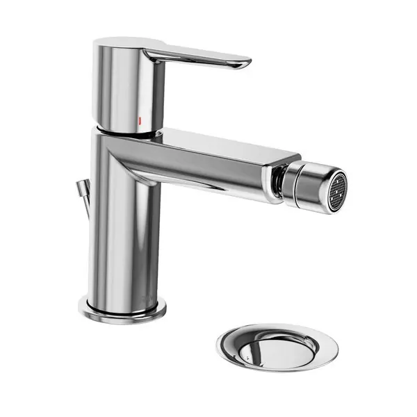 Bestseller PU 055.00CR bidetová stojánková baterie 151 mm s výpustí, chrom (X070144)