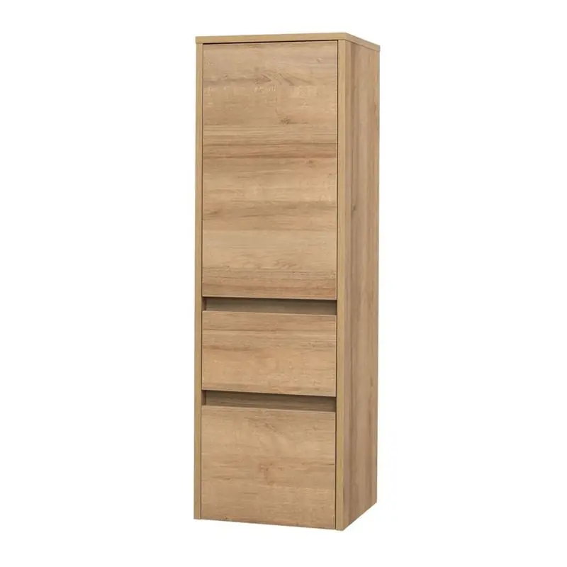 Opto koupelnová skříňka vysoká 125 cm, levé otevírání, dub Riviera (CN924L) Korting