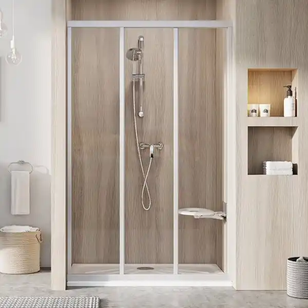 Nu Kopen ASDP3-110 198 dveře posuvné, rám satin/sklo transparent (00VD0UR2Z1)