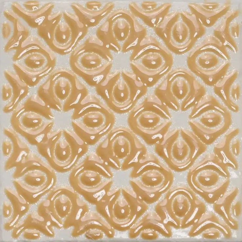 Clay Pattern Mustard - obkládačka inzerto 10x10 (00G1D20) Beste Prijs
