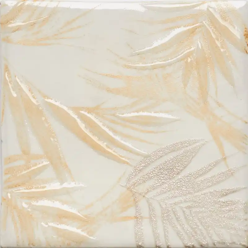Superprijs Clay Flower Mustard - obkládačka inzerto 10x10 (00G1D06)
