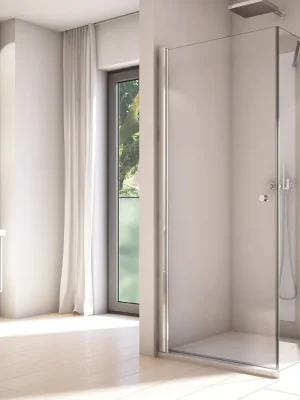 Aanbieding SOLT1 - boční stěna 100 cm, profil aluchrom (SOLT1100050)