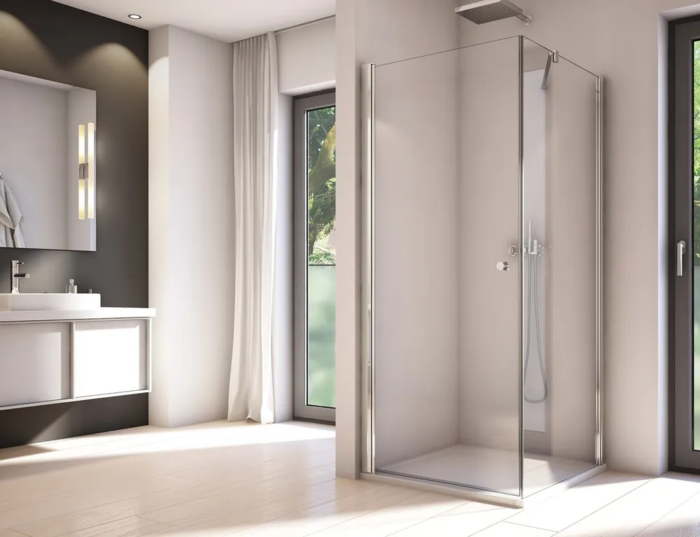 SOLT1 - ATYP boční stěna 30-120 cm, profil aluchrom (SOLT1SM150) Aanbieding