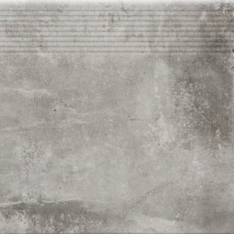 Piatto gris - schodovka 30x30 šedá hladká (149757) Nieuw