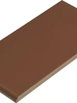 Actieprijs Braz mat - parapet 14,8x35 hnědá hladká (138149)