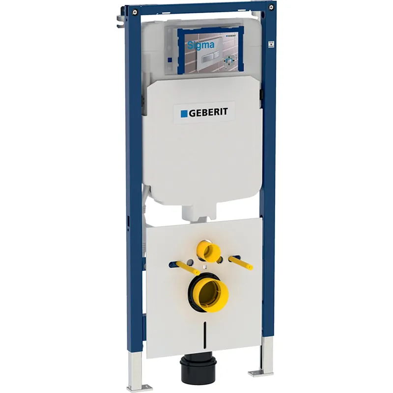 Bezpečná Platba Montážní prvek Geberit Duofix pro závěsné WC, 114 cm, se splachovací nádržkou pod omítku Sigma 8 cm (111.794.00.1)