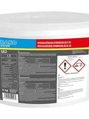 Direct Verzonden SE2 - elastomerní vodovzdorná dvousložková cementová hydroizolace, 8 kg (B.SE2.R008)