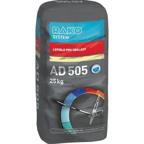 AD505 (C1T) - mrazuvzdorné lepidlo, 25 kg (B.AD505.R025) Beperkte Voorraad