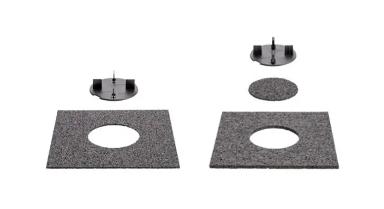 Merkproduct Rektifikační terč Buzon U-PAD GROUND s pevnou výškou 6 mm, pro nejnižší prostory (U-PAD GROUND 6 mm)