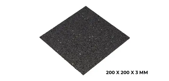 podložka U-PAD 200x200 mm, s výškou 3 mm (U-PAD 3 mm) Finale Uitverkoop