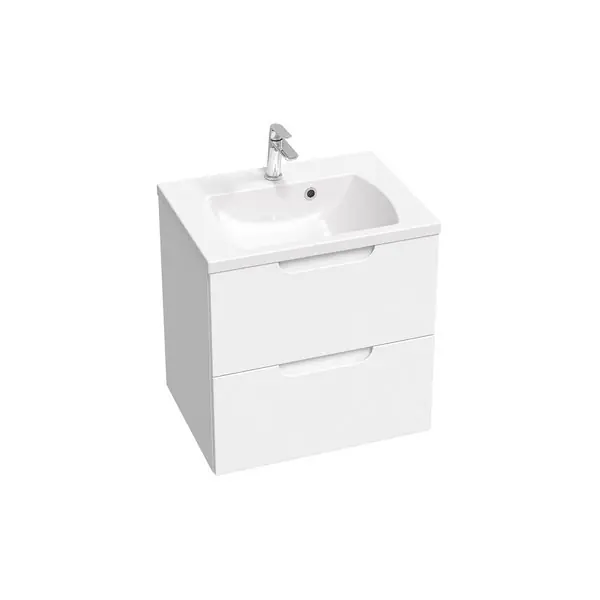 Populair SD Classic II 60 skříňka pod umyvadlo bílá/bílá (X000001476)