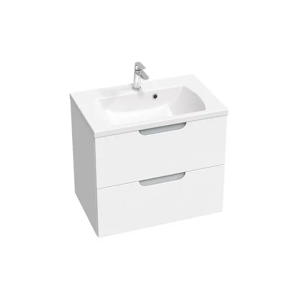 SD Classic II 70 skříňka pod umyvadlo bílá/šedá (X000001479) Beperkte Voorraad