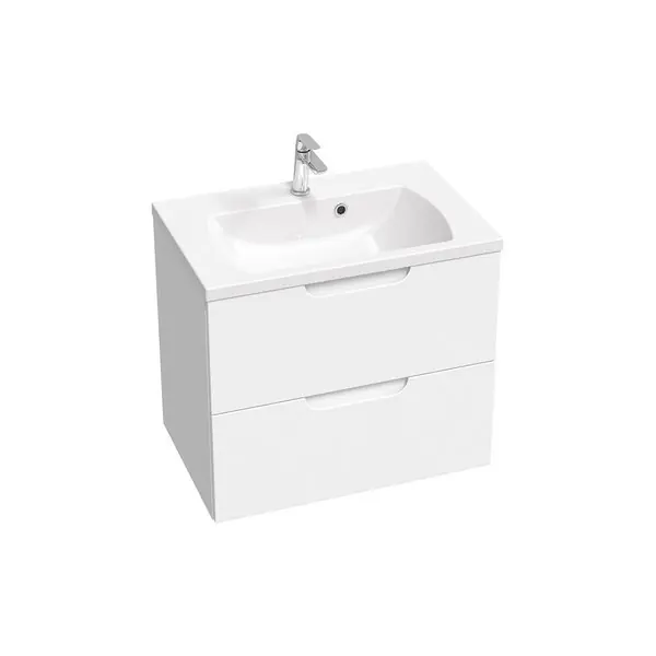 Actieprijs SD Classic II 70 skříňka pod umyvadlo bílá/bílá (X000001478)
