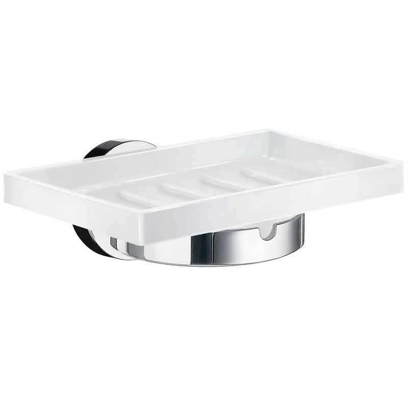 Favoriet Home - mýdlenka - porcelán, chrom (HK342P)