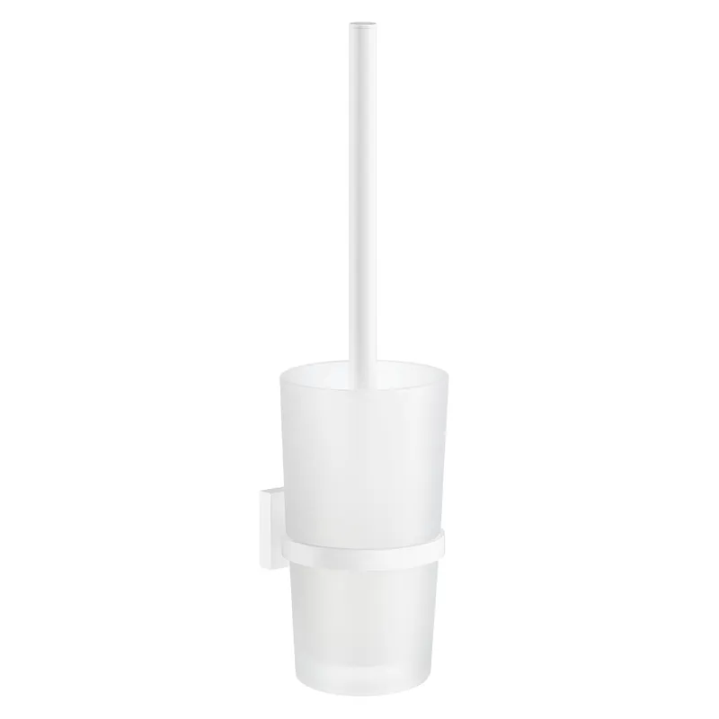 House - WC-štětka - sklo, matná bílá (RX333) Lage Kosten