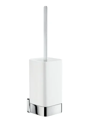 Betrouwbaar Ice Soft Cube - WC-štětka - porcelán, chrom (OK433P)